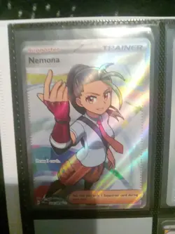 Pokemon Paldean Fates Nemona 229/091 Ultra Rare - Image 2