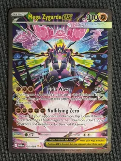 Pokemon TCG Perfect Order Mega Zygarde EX SIR 120/80 Pack Fresh NM Clean! - Image 1