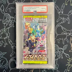 PSA 10 - Eevee Heroes Sealed Japanese Pack Pokemon 2021 SWSH Booster - Image 1