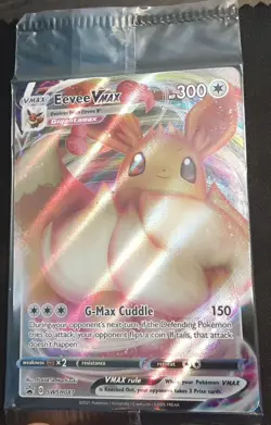 Eevee VMAX SWSH087 PROMO | Shining Fates | Pokemon TCG NM *SEALED* - Image 1
