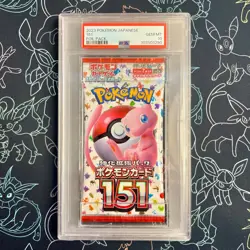 PSA 10 - Pokemon Sealed 151 Pack Booster Japanese Foil Sealed - Image 1