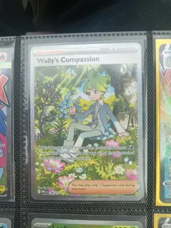 Wally's Compassion 186/132 Pokemon Mega Evolution SIR - Image 1