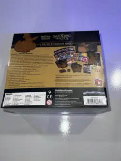 Pokemon TCG - Shining Fates Elite Trainer Box Factory Sealed Protection Included - Image 3