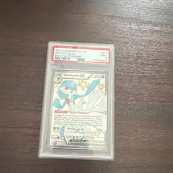 Pokemon Gardevoir ex Shiny Ultra Rare SV: Paldean Fates Holo PSA 9 217/091 - Image 1