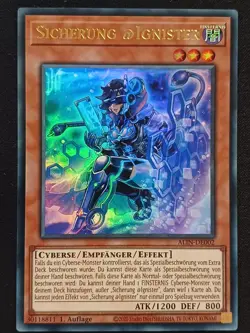 Sicherung @Ignister ALIN-DE002 Ultra Rare DE NM YUGIOH - Image 1