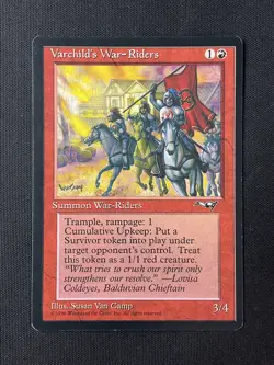 MTG Alliances Varchild's War-Riders RESERVED LIST LP - Image 1