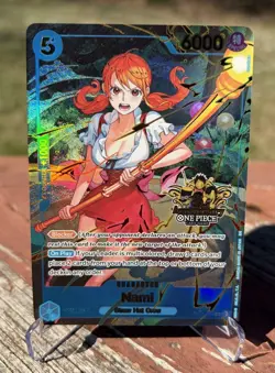 Nami (Japanese Version 3rd Anniversary Set) OP11-054 One Piece Promotion... - Image 1