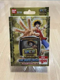 2005 Bandai Vintage One Piece CCG The Quest Begins Sealed Starter Deck English - Image 1