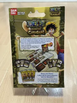 2005 Bandai Vintage One Piece CCG The Quest Begins Sealed Starter Deck English - Image 2