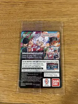 Bandai Namco One Piece CCG Monkey D. Luffy US Voyage JT-055 Promo Holo - Image 2