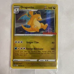 Pokemon Dragonite GameStop Exclusive Promo Holo Card 131/195 Sword & Shield 2022 - Image 1