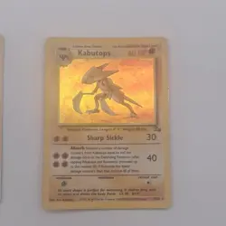 Pokemon TCG Holo Lapras, Kabutops, Dark Magneton, Koga's Beedrill Card Lot of 4 - Image 5