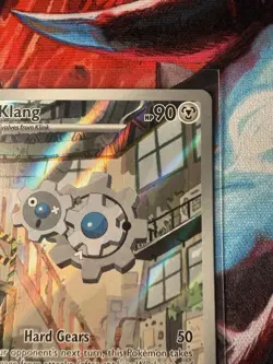 Klang 140/086 BLK EN: Holo Rare Steel Stage 1 90 HP 50 Power Pokemon Card - Image 2