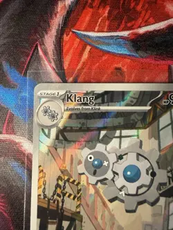 Klang 140/086 BLK EN: Holo Rare Steel Stage 1 90 HP 50 Power Pokemon Card - Image 5