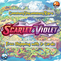 Pokemon Scarlet & Violet | Choose Your Card for $1 | Buy 3+ for Free Shipping!! - Image 1