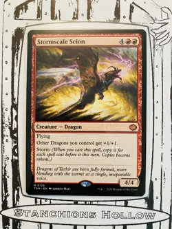 MTG Stormscale Scion - Tarkir: Dragonstorm (TDM) M 0123 - Image 1