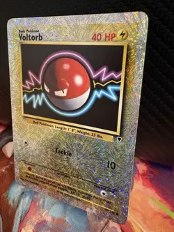 Voltorb 71/110 Legendary Collection Reverse Holo LP Pokemon Card WOTC 2002 - Image 2