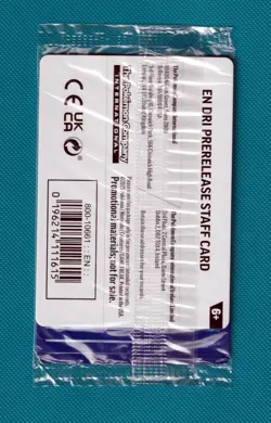 Destined Rivals SEALED STAFF Stamped Prerelease Promo Set - All 4 Cards - Image 2