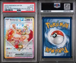 Eevee ex 174 Sv: Scarlet & Violet Promo Cards Holo PSA 10 - Image 3