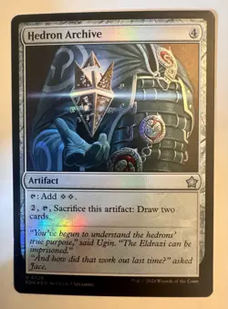 1 x Hedron Archive-Magic the Gathering-MTG-Foundations-FOIL - Image 1