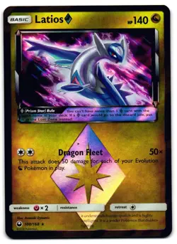 Latios ◇ 108/168 - Celestial Storm Rare Prism Star Pokemon TCG - LP Card - Image 1