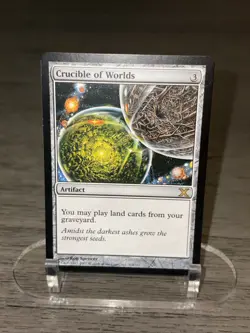 MTG Crucible of Worlds LP Magic The Gathering (C) - Image 1