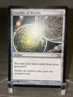 MTG Crucible of Worlds LP Magic The Gathering (C) - Image 2