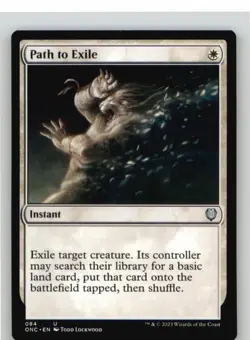 Path to Exile U Commander: Phyrexia: All Will Be One 84 NM - Image 1