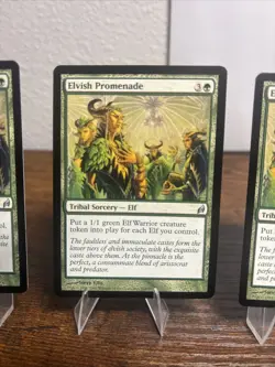 Elvish Promenade Lorwyn Regular X 3 nm to lp very clean, check pics - Image 3