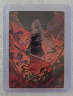 Nibelheim Art Series #35 - Final Fantasy - MTG - In Hand Gold Stamped Signature - Image 1