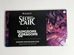 MTG Secret Lair x Dungeons & Dragons: Shadows Over Baldurs Gate Foil Sealed - Image 1