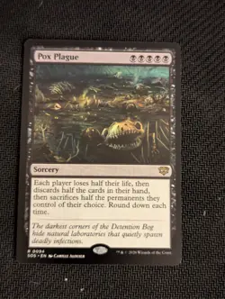 Pox Plague Secret Of Strixhaven MTG NM B 0094 - Image 1