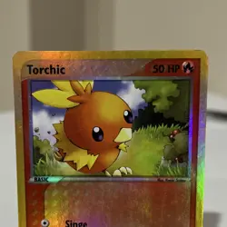 Pokemon Torchic EX Ruby & Sapphire Reverse Holo Common 74/109 50 HP English - Image 2