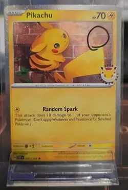 Pikachu (Pokemon Day 2026) 051/162 Miscellaneous Cards & Products Holo SWIRL - Image 1