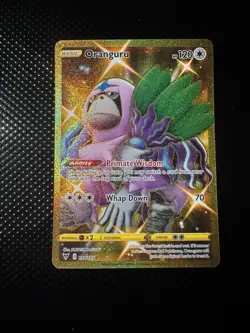 Pokemon Oranguru Secret Rare Full Art Holo Swsh04 Vivid Voltage 199/185 120HP - Image 1