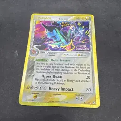 Gyarados Delta Species 8/110 Reverse Holo EX Holon Phantoms Pokemon Card HP H2 - Image 1