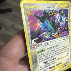 Gyarados Delta Species 8/110 Reverse Holo EX Holon Phantoms Pokemon Card HP H2 - Image 3