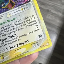 Gyarados Delta Species 8/110 Reverse Holo EX Holon Phantoms Pokemon Card HP H2 - Image 5