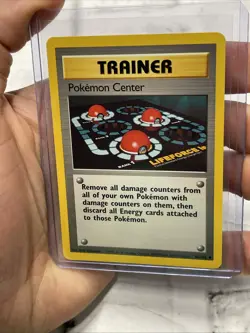 1999 Pokemon Unlimited Pokemon Center Uncommon 85/102 NM Near Mint Vintage Card - Image 1