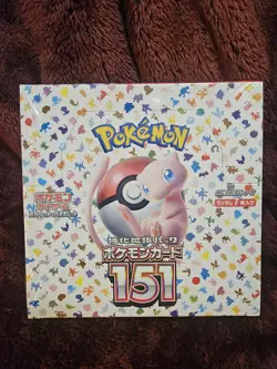 **SEALED/NEW** 151 Japanese Booster Box SV2a Scarlet Violet Pokemon TCG - Image 2