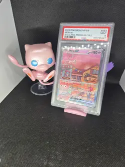 2023 POKEMON SVP EN-SV BLACK STAR PROMO 151 ULTRA-PREM COLL #053 MEW EX PSA 9 - Image 1