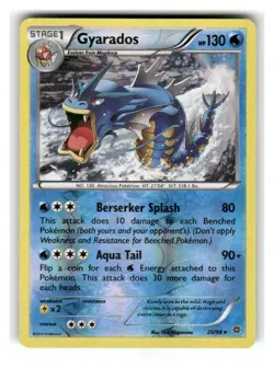 Gyarados 20/98 Rare Ancient Origins Pokemon Reverse Holo Near Mint - Image 1
