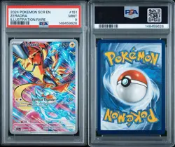 2024 POKEMON SCR EN-STELLAR CROWN | ILLUSTRATION RARE ZERAORA 151 PSA 9 - Image 3