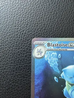 Pokemon 151 Blastoise Ex 200/165 NM Special Illustration Rare - GREAT CENTERING - Image 3