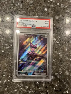 2025 Pokemon JTG EN Noibat Illustration Rare PSA 9 Freshly Graded!!! - Image 3
