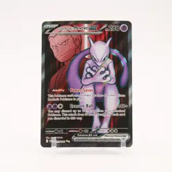 Team Rocket's Mewtwo - 213/182 Destined Rivals Full Art Pokemon - NM - Image 1