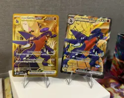 Pokemon TCG Destined Rivals Cynthia's Garchomp EX 241/182 SR + 215/182!! - Image 1