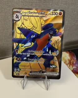 Pokemon TCG Destined Rivals Cynthia's Garchomp EX 241/182 SR + 215/182!! - Image 5
