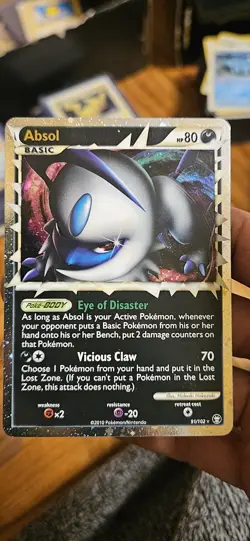 Absol (Prime) - 91/102 - Pokemon Triumphant Ultra Rare NM - Image 1