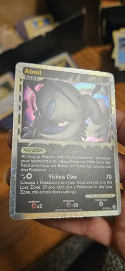 Absol (Prime) - 91/102 - Pokemon Triumphant Ultra Rare NM - Image 2